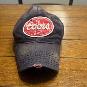 Coors Banquet Navy Blue Cap